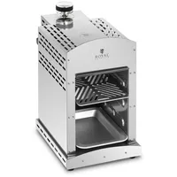 Royal Catering Oberhitzegrill 800 °C silber