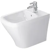 Duravit DuraStyle Stand-Bidet 37x57,5cm, m HL, ÜL, Hahnlochbank, Weiß