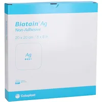 Avitamed GmbH Biatain Ag Schaumverband 20x20 cm nicht haftend