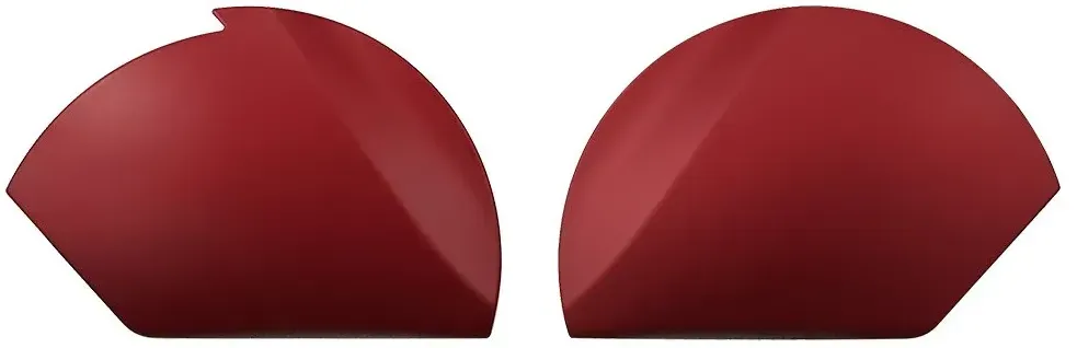 Shark Evo Jet/city Cruiser Lateral Plates Helm-seitenplatten - Red Matt - One Size