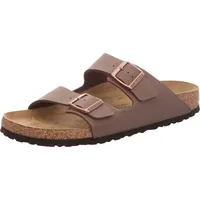 Birkenstock Arizona Birko-Flor Nubuk schmal mocca 48