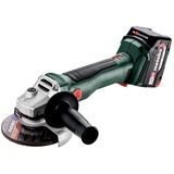 Metabo W 18 L BL 9-125 inkl. 2 x 4.0 Ah + metaBox 165 L