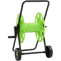 vidaXL Schlauchwagen 60 m Stahl grün
