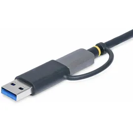 Startech StarTech.com USB 3.0 Multikartenleser, SD/microSD/CF, USB-C Kartenleser mit USB-A Adapter, Externer Kartenlesegerät