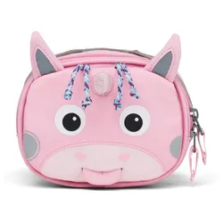 Affenzahn Lenkertasche Einhorn rosa, reflektierend, Klettverschluss, für Laufrad oder Fahrrad, mit Stickereien, nachhaltig produziert