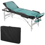 Mucola Massageliege Massageliege 3Zonen Kopfstütze Ergonomisch Leicht Tasche Kosmetikliege (Stück, 1-St., Premium-Liege), Extra dicke Polsterung bunt
