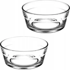 Kadax Salatschüssel Transparent 2-tlg.