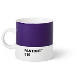 Copenhagen Design Pantone Espressotasse, Porzellan, Violet 519, 6.1 x 6.1 x 8.2 cm