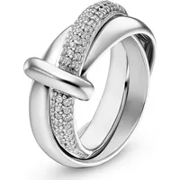 JETTE Damenring 925er Silber Ringe