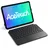 Inateck Hülle mit Tastatur für iPad 10/11 Generation, iPad Air 11" M3/M2, Pro 11 Schwarz