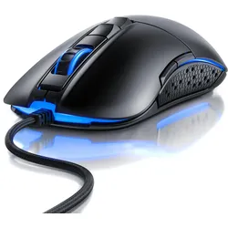 Titanwolf Gaming Maus für Rechts & Linkshänder PARITY | Pixart 3310 Sensor / 5000 dpi / RGB
