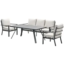 Garden Impressions Sergio Loungeset 4-tlg. grau