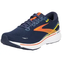 Brooks Ghost 15 Herren peacoat/red/yellow 42