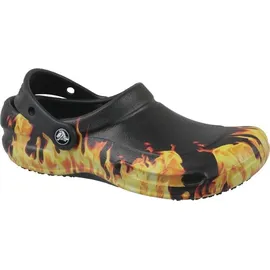 Crocs Schuhe Bistro Graphic, 204044001 - Schwarz/Gelb - 38