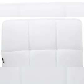 CLP 4er Set Lounger Palma V2 Kunstleder weiß