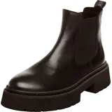 Steve Madden Stiefelette Stiefelette Leder/Textil | Schwarz 36