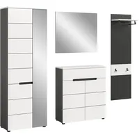 Xonox.home Canu 4tlg. 220x190x37 cm in weiß Nachbildung