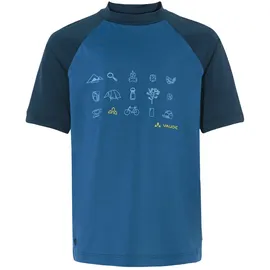 Vaude Solaro Iii Kurzarm-t-shirt - Ultramarine - 134-140 cm