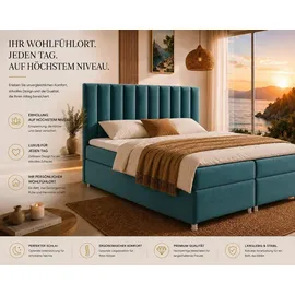 Best For Home Trinity 140 x 200 cm H3 Türkis/Blau