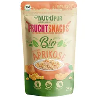 NutriPur gefriergetrocknete Früchte, Bio-Aprikosen 25 g Früchte