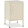 Tectake Nachttisch Baker 35 x 42,5 x 60,5 cm Creme