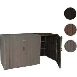 MCW Mülltonnenbox MCW-J28 69 x 116 x 88 cm braun
