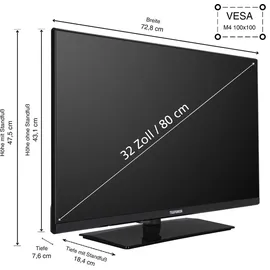 Telefunken XH32VP750M 32" LED HD-Ready Smart TV