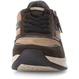 Gabor Sneaker, Frauen Sneaker,trage-Komfort,Tritt-fest,Wasser-dicht,Rose,gemuetlich,weiblich,heiss,nut/Brown/Bronce,40 EU / 6.5 UK - 40 EU