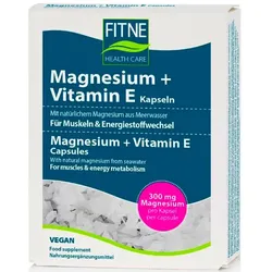 FITNE Magnesium + Vitamin E Kapseln
