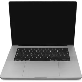 Apple MacBook Pro 2021 16,2" M1 Pro 16 GB RAM 512 GB SSD 16-Core GPU Space Grau