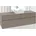 Waschtischunterschrank C04900AB 160x54 8x50cm Waschtisch mittig Black oak