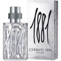 Cerruti 1881 Silver Eau De Toilette Spray For Men, 50ml