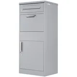 Zelsius Paketbriefkasten RAL9007 Grau