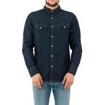 Levi's Barstow Western Standard Langarmhemd Red Cast Rinse Ma S