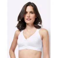 NATURANA BH Athleisure Soft Bra Weiß Baumwolle C 85 Damen