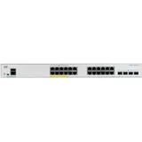 Cisco Catalyst 1000 Rackmount Gigabit Managed Switch, 24x RJ-45, 4x SFP (C1000-24T-4G-L)