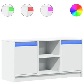 vidaXL Lettie TV Möbel 100 x 34 x 50 cm Weiß Holzwerkstoff