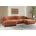 Eckcouch U form Wohnzimmer Couch Large 342cm SIENA stoff Poso Kupfer Kupfer