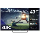 Smart-Tech Smart Tech® 43UG02V Google TV ́ ́ 4k LED Fernseher 43Zoll