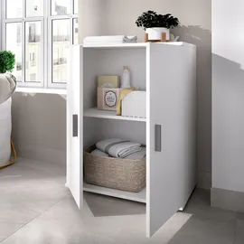 Dmora Mehrzweckgarderobe Serles 61 x 35 x 80 cm Weiß