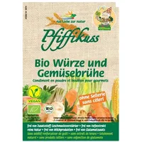 Bio Würze und Gemüsebrühe - ohne Sellerie Karton