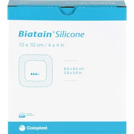 Emra-Med Biatain Silicone Schaumverband 10 x 10 cm 10 St.