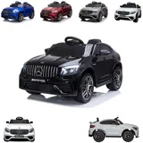 Moni Kinder Elektroauto GLC 63S schwarz