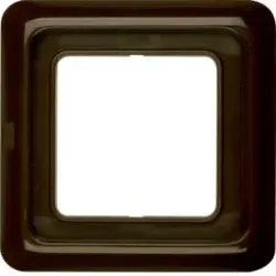 Berker 132801 Rahmen 1fach WG UP braun