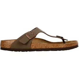 Birkenstock Gizeh Birko-Flor Nubuck mocca 44