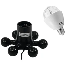 Eurolite Set LED BC-1 RGB + Fassung Schwarz