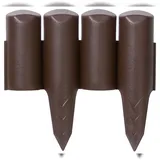 Prosperplast Garten Palisadenumrandung 2500 x 228/130mm bronze (IPBO-R222)