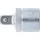 BGS Steckschlüssel-Adapter Innenvierkant 12,5 mm (1/2) - Außenvierkant 10 mm (3/8)