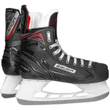 BAUER Herren Eishockeyschuhe Schlittschuh Vapor, schwarz-rot, 40 1⁄2