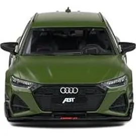 Solido 1:43 Audi RS6-R (olivengrün) – Hochdetailliertes Diecast-Modellauto im Sammler-Maßstab, Limitierte Edition, für Auto-Fans & Sammler - Grün